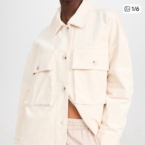 Women's Cream Corduroy Jacket